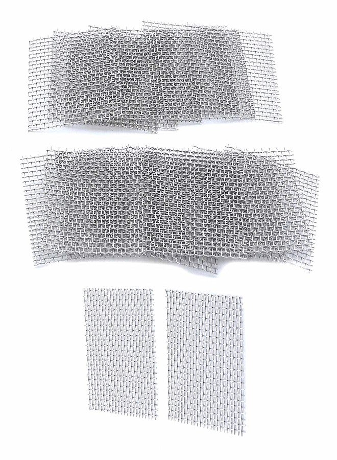 Woogim 20PCS Stainless Steel Aquatic Moss Wall Aquarium Fish Tank Wire Mesh Pad Moss Net 1.97"×1.97" - Image 1